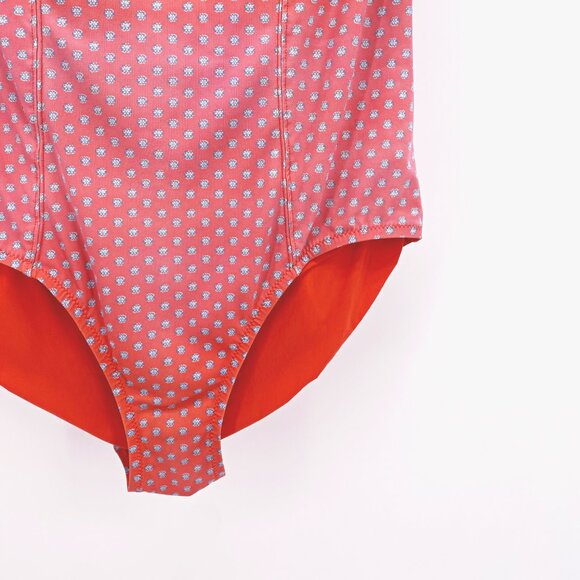 Tory Burch Floral Balconette One Piece Swimsuit - Picture 3 of 7